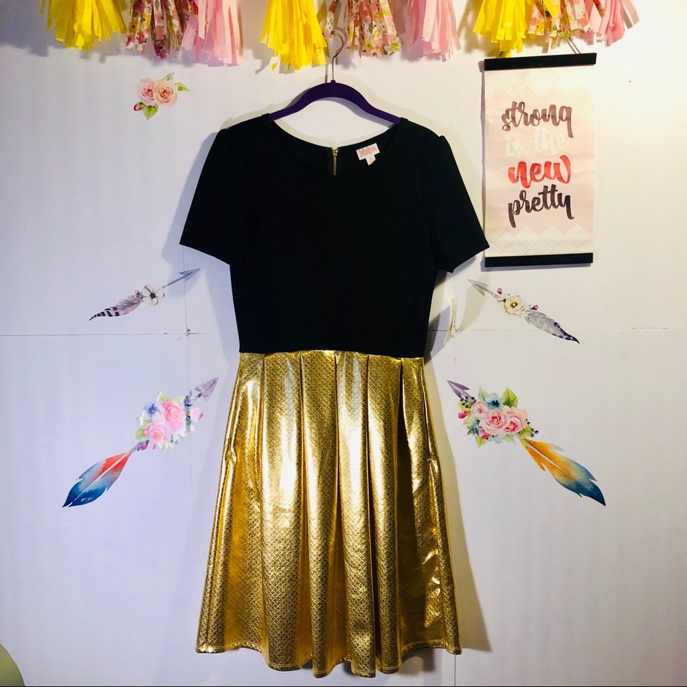 LuLaRoe Elegant-Line Amelia Dress w/ **pockets**